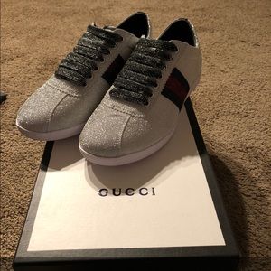 Gucci Glitter Shoes